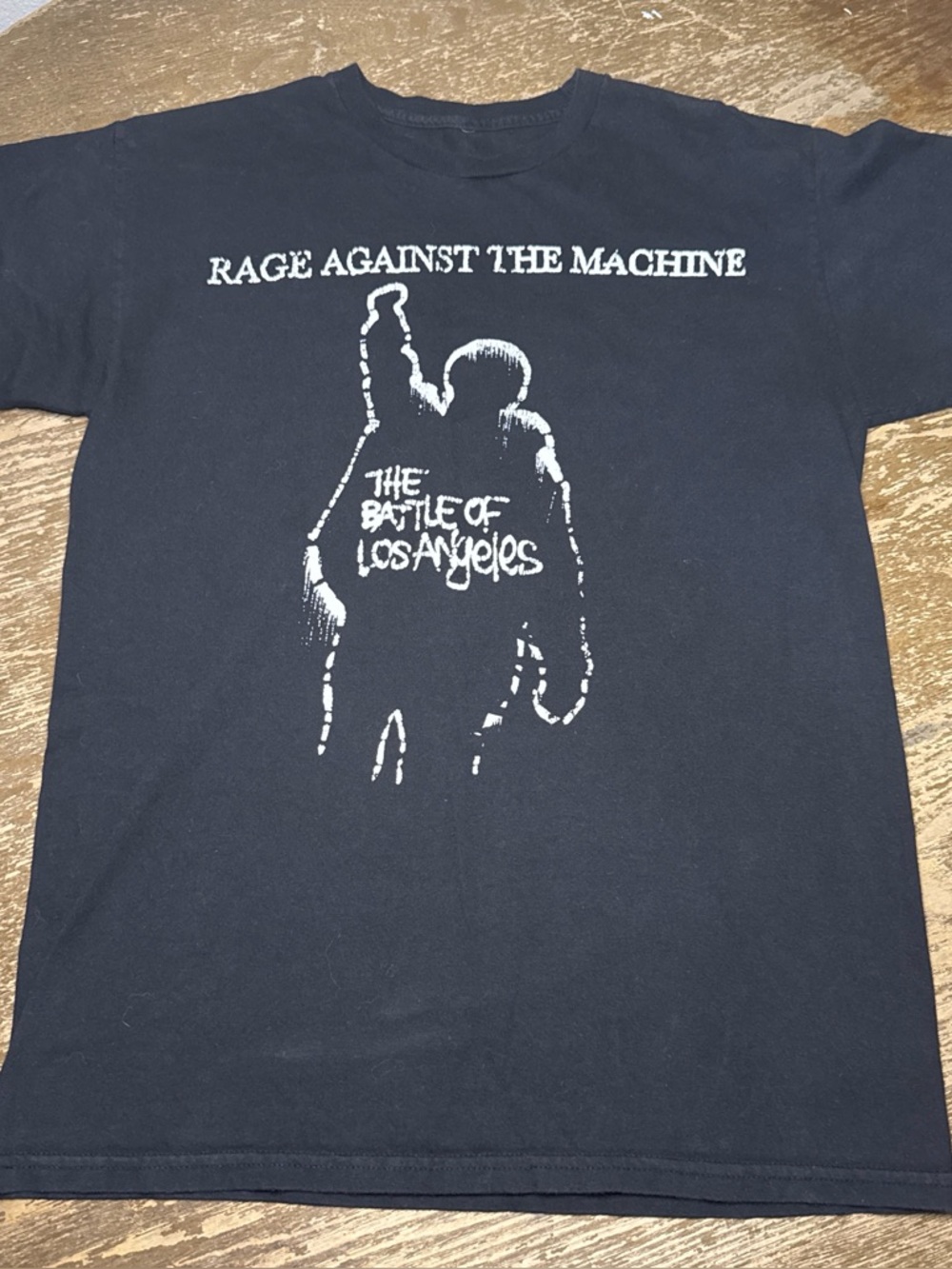 Rage Against The Machine 'The Battle of Los Angeles' Black Band Tee
